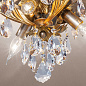 DL 7-612/3 silber-gold Miramare Orion потолочная хрустальная люстра — фото 1