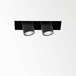 SPLITBOX 2 SPY 52 92720 B Delta Light SPLITBOX встраиваемый потолочный спот в чёрном корпусе