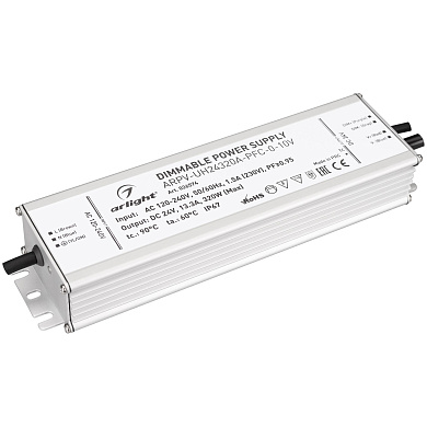 026574 Arlight блок питания ARPV-UH24320A-PFC-0-10V (24V, 13.3A, 320W)