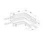 Угловой коннектор Slim Magnetic Elektrostandard a067506 — фото 3