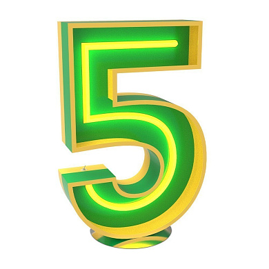 Графический светильник DelightFULL Number 5
