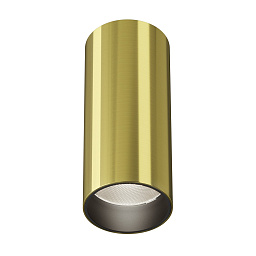 C056CL-L12W4K-W-BS Maytoni Focus потолочный светильник латунного цвета с металлическим корпусом