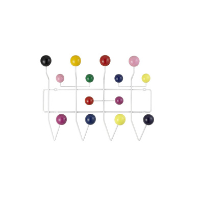 20119001 Hang It All Vitra Вешалка настенная разноцветная на белом