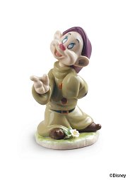 Фарфоровая статуэтка гнома из «Белоснежки» Dopey Lladro 01009324