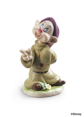 Фарфоровая статуэтка гнома из «Белоснежки» Dopey Lladro 01009324