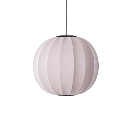 KW60 PI LED Knit-Wit Made By Hand Подвес Ø60 с розовым текстильным абажуром LED