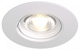 DK3028-WH Denkirs DK3028 встраиваемый потолочный светильник круглый