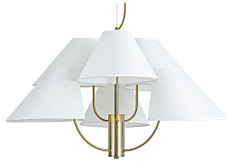 A4086LM-6AB Arte Lamp Rondo подвесная люстра с шестью плафонами белого цвета