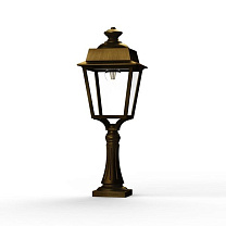 Place des Vosges 1 Évolution N° 7; Clear PMMA E27 60W; Gold patina