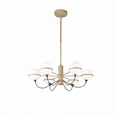 Metal Lux Giro SP 6L современная люстра с шестью плафонами прозрачный; шампань 280.166.01
