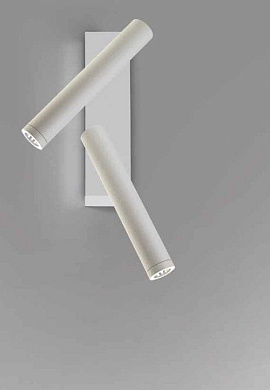 настенно-потолочный спот с двумя поворотными плафонами