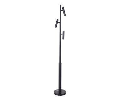 Торшер Kink Light Верония черный 07613-F,19