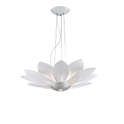 Kolarz FIORE 5231.80650 подвесной светильник белый ø82cm высота 18cm макс. высота 250cm 7 ламп e27+gu10