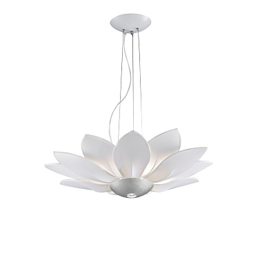 Kolarz FIORE 5231.80650 подвесной светильник белый ø82cm высота 18cm макс. высота 250cm 7 ламп e27+gu10