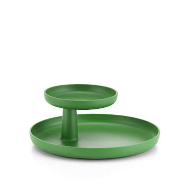 21507007 Rotary Tray Vitra Настольный органайзер с вращающимся подносом, зелёный