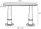 Kamile Console консоль Arteriors 4662