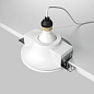 Gyps Modern Maytoni встраиваемый светильник DL002-1-01-W-1 белый