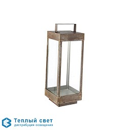lanterne 266.02-ground Il Fanale Lanterne уличный фонарь прямоугольной формы с металлической рамой и прозрачными панелями