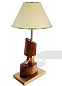 Bronze Double Head Rhino Lamp настольная лампа House of Avana AACI-DLRTL-0041