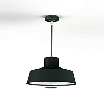 Faktory N° 2; Clear glass E27 70W; Slate grey