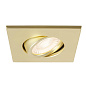 1007194 SLV UNIVERSAL DOWNLIGHT cover IP20 G matt E встраиваемое квадратное кольцо — фото 9