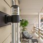 O576WL-01B Maytoni Bronx Настенный светильник 60W Черный — фото 8