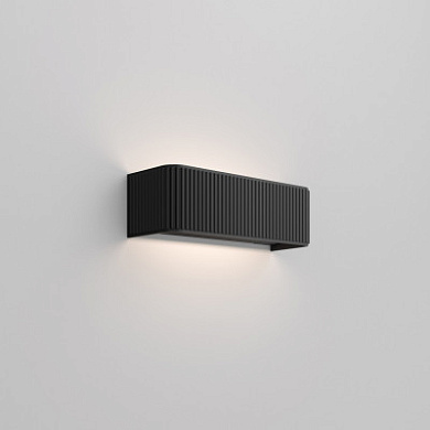 Rotaliana Dresscode W2 LED AP M бра современное матовый чёрный 1DCW200062ZL1