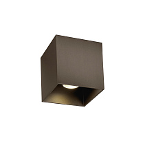 BOX 1.0 LED, бронза брашированный, теплое диммирование, 8.1 Вт