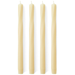 71185-000768 Audo Copenhagen Twist Набор из 4 свечей, цвет слоновой кости