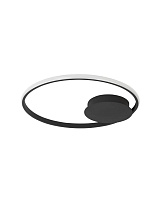 Triac Dimmable Sandy Black Aluminium & Acrylic LED 32 Watt 220-240 Volt 2320 Lm 3000K IP20 D: 50 H: 5 cm