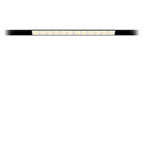 Магнитные светильники Led technology POINTER 20.30 B черный + белый