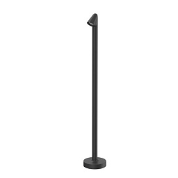 Walkstick Flos Outdoor Садовый столбик цилиндрический черный f-o-1143