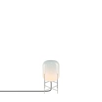 Oda Small, стекло moonlight white (молочно-белое с прозрачным верхом), основание из оцинкованной стали