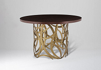 French Brass shown with Dark Fumed Oak Top