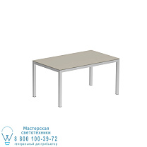 СТОЛ TABOELA 150X90CM EP + КЕРАМИЧЕСКАЯ СТОЛЕШНЯ ЖЕМЧУЖНО-СЕРЫЙ Royal Botania
