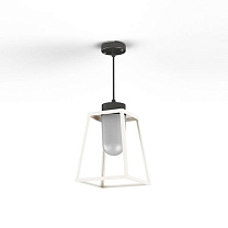 Lampiok 1 N° 3; Frosted glass E27 52W; White