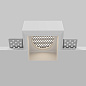 Встраиваемый светильник Maytoni Gyps Modern 10W Белый DL131-GU10-01-W — фото 6