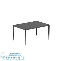СТОЛ U-NITE 150X100CM АНТРАЦИТОВЫЙ С КЕРАМИЧЕСКОЙ СТОЛЕШНИЦЕЙ ЧЕРНЫЙ Royal Botania
