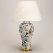 TC0012.BR.BC Hanbury Floral Vase, with Brass Base