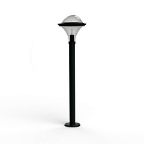 Dallas N° 8; Smoked polycarbonate E27 75W; Slate grey