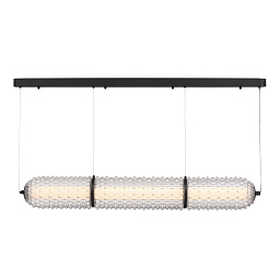 SL6144.413.01 ST-Luce Saguaro подвесной светильник с удлинённым стеклянным плафоном трубчатой формы