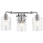 Gunnison 24" 3 Light Vanity Light Chrome настенный светильник 45666CH Kichler — фото 2