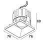 27724 9020 GC Delta Light ARTUUR SA SOFT Утопленный светильник — фото 1