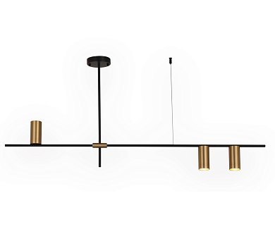Люстра Kink Light Рия черный/бронза 07621-3,20