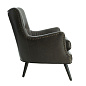 8013 Seger Chair Graphite Leather Grey Ash Arteriors мягкое сиденье