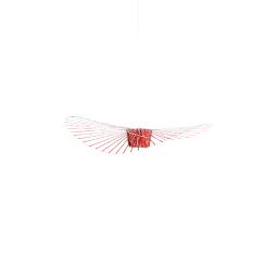 L0020915 Vertigo Petite Friture Подвесной светильник в виде лепестков красный лимитированный малый