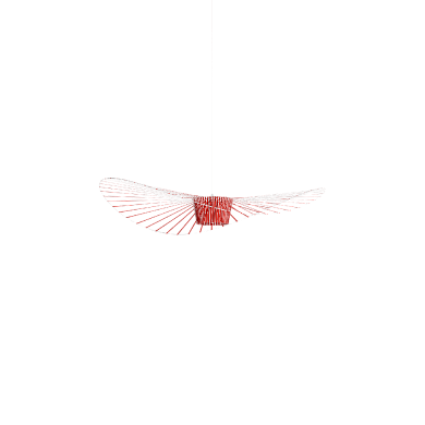L0020915 Vertigo Petite Friture Подвесной светильник в виде лепестков красный лимитированный малый