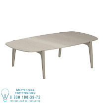 СТОЛИК TEA TIME 120X65CM SAND CERAMIC TAUPE GREY Royal Botania