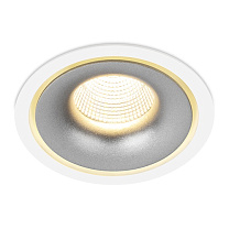 Потолочные светодиодные светильники Led technology SFERA R 11.30 W NO DIM белый + серебристый