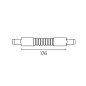 Tracks trim & trimless felxible connector Leds C4 аксессуар — фото 1